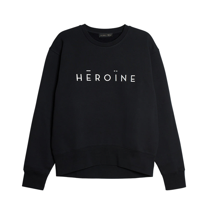 Maison Héroïne SWEATER BLACK